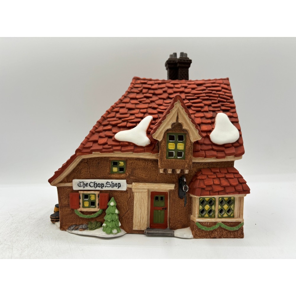 Department 56 1995 Vintage HVC Dickens Village Series The Chop Shop 58331 EUC